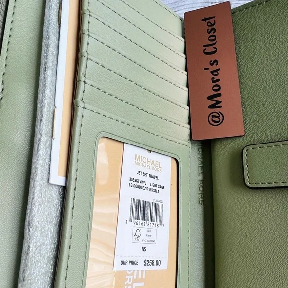 Michael Kors Double Zip Wallet-Wristlet - Picture 3 of 9